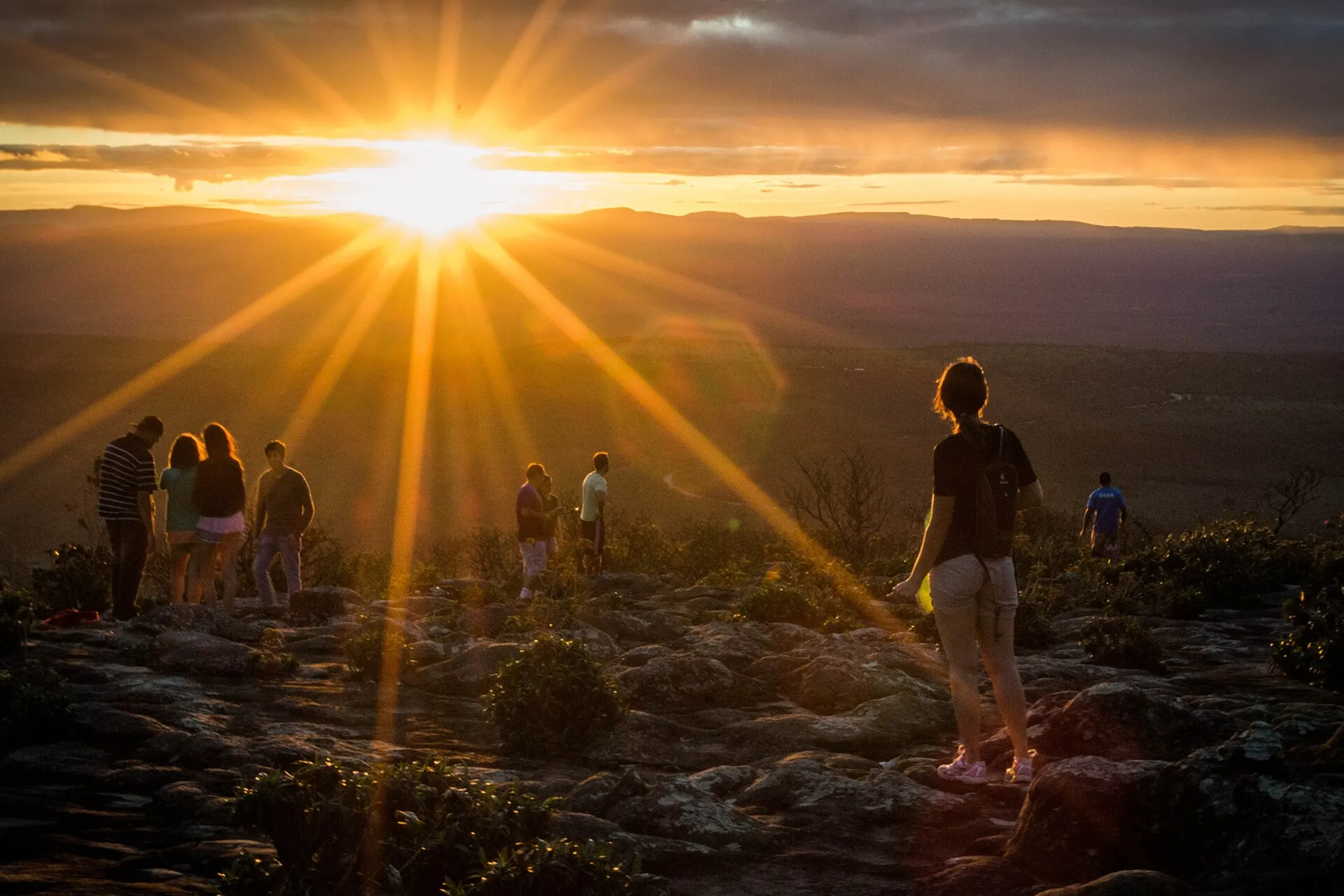 Sunset over Chapada Diamantina